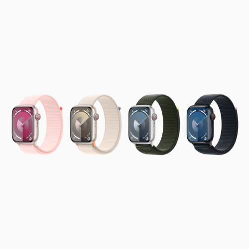 Apple Watch Series 9 GPS 45mm - Midnight Aluminium Case with Midnight Sport Band - M/L