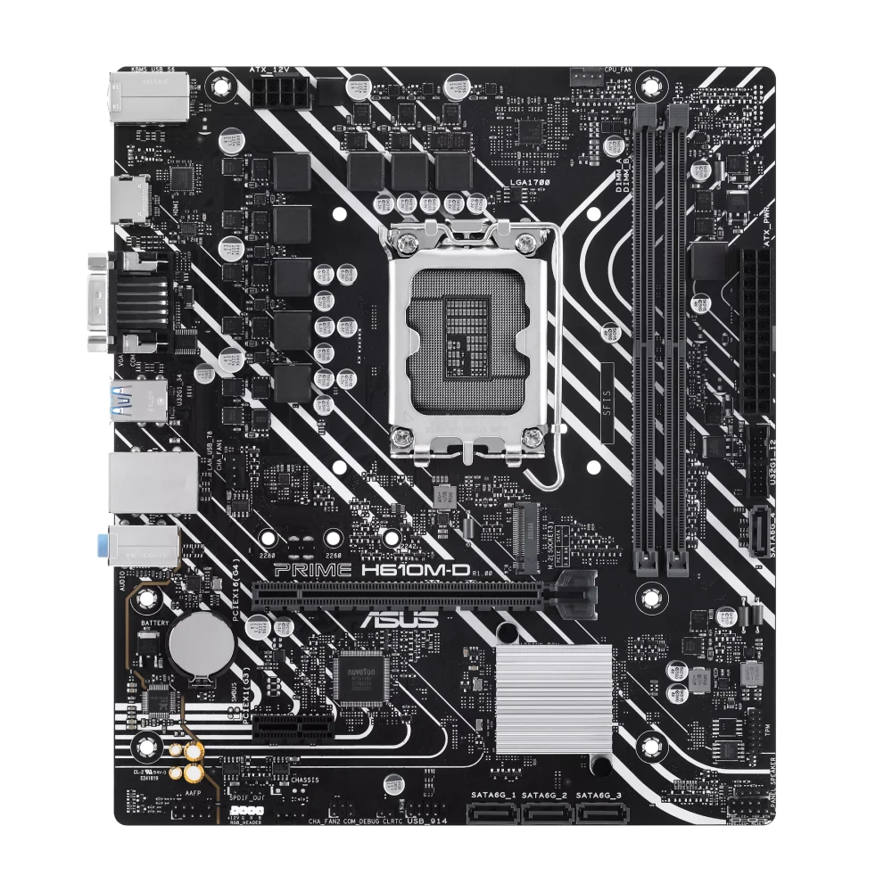 Asus PRIME H610M-D DDR5 Motherboard