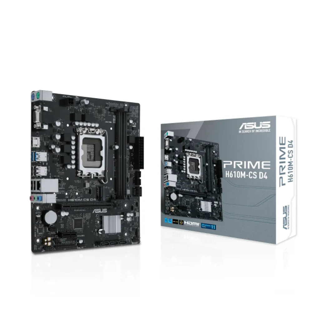 Asus Prime H610M-CS D4 Motherboard