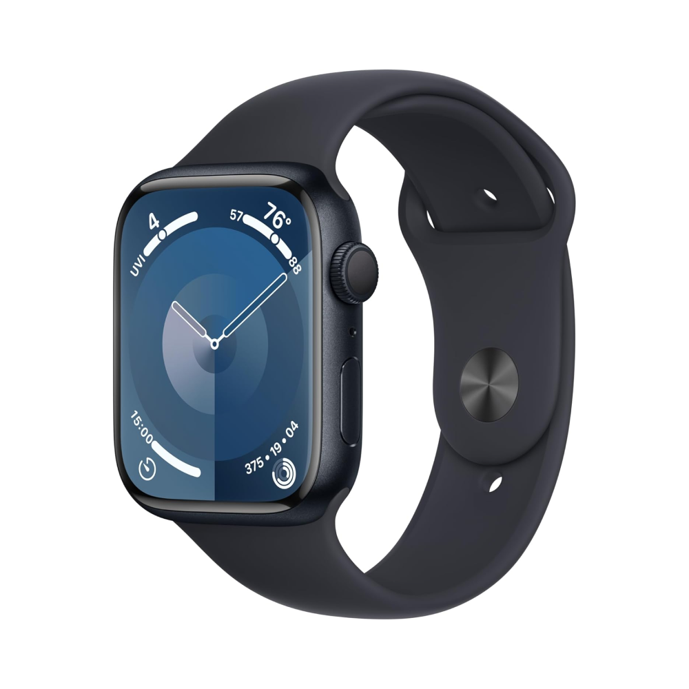 Apple Watch Series 9 GPS 45mm - Midnight Aluminium Case with Midnight Sport Band - M/L