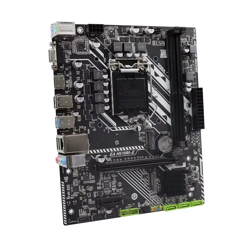 Esonic H510 11th gen motherboard for desktop computer dual DDR4 11th Gen Intel Core i3 i5 i7 CPU