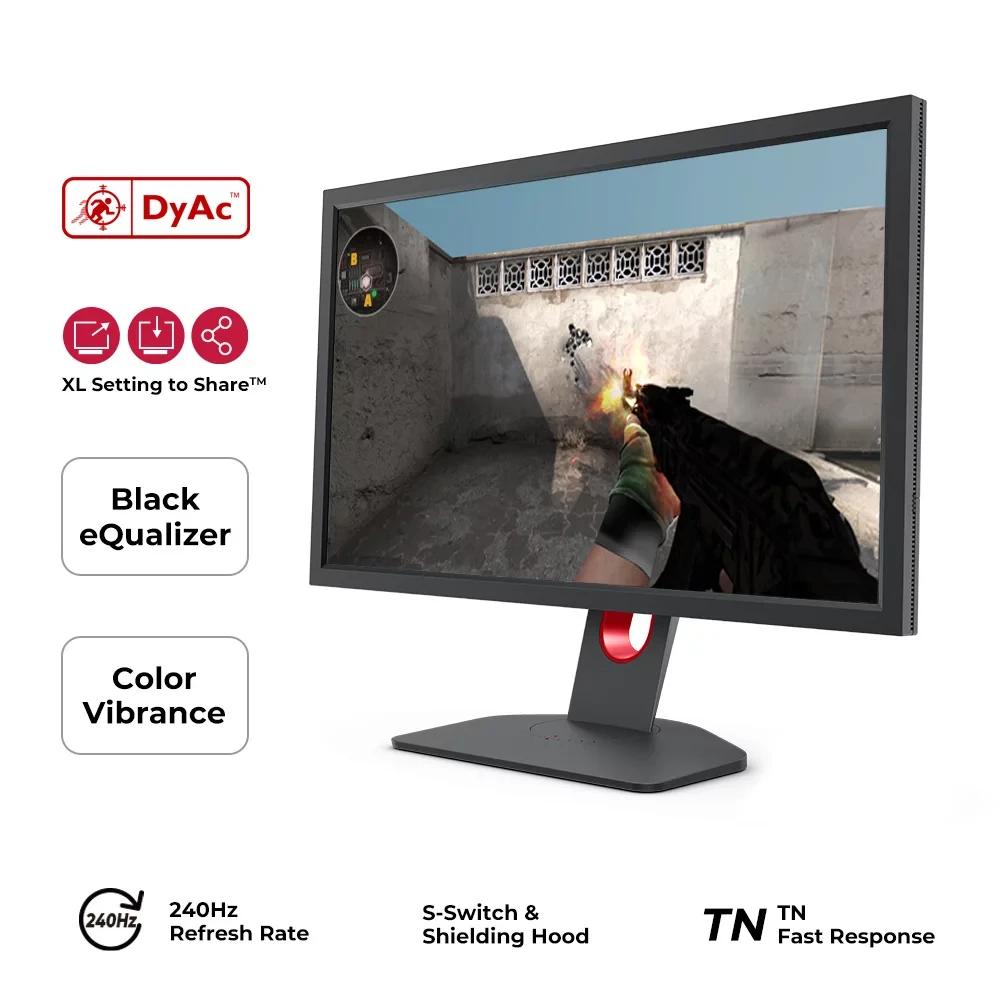 BenQ ZOWIE XL2546K TN 240Hz DyAc⁺™ 24.5 inch Gaming Monitor for Esports}