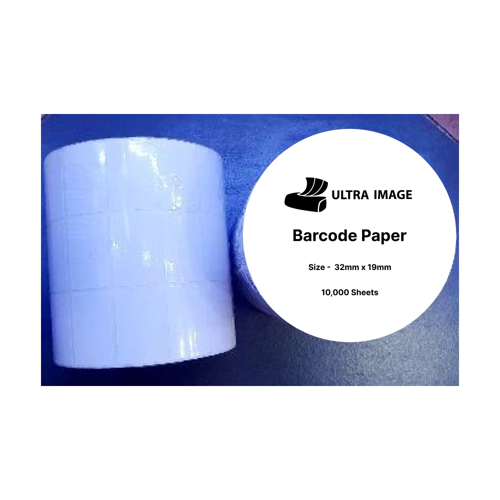 Ultra Image Barcode Paper 32x19mm 10000pcs