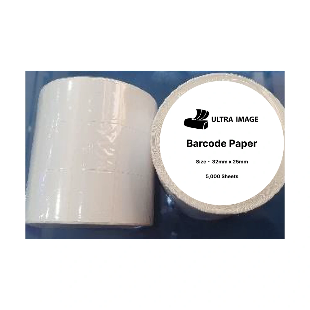 Ultra Image Barcode Paper 32x25mm 5000pcs