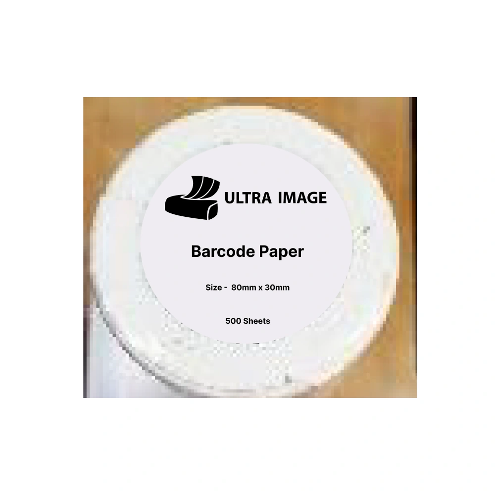 Ultra Image Barcode Paper 80x30mm 500pcs