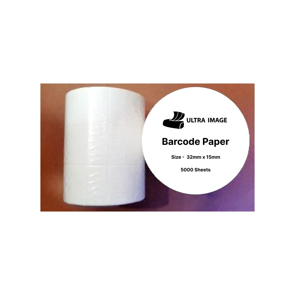 Ultra Image Barcode Paper 32x15mm 5000pcs