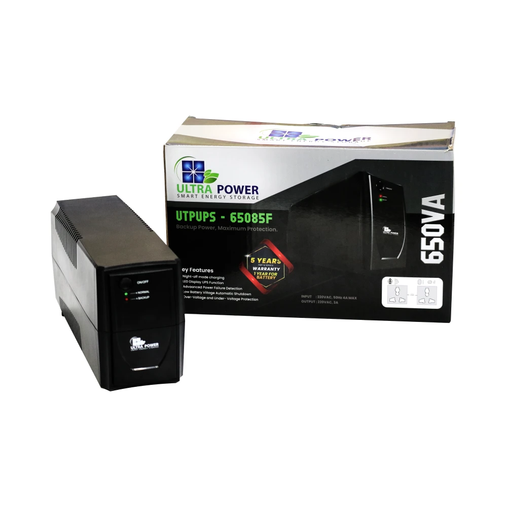 ULTRA POWER 650VA UPS UTPUPS-65085F