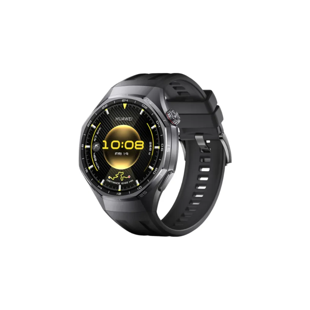 HUAWEI Watch GT6 Pro 46mm - Black Fluoroelastomer}